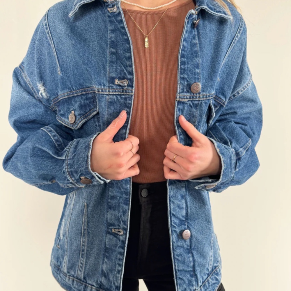 J Brand Terebellum denim jacket NWT L
